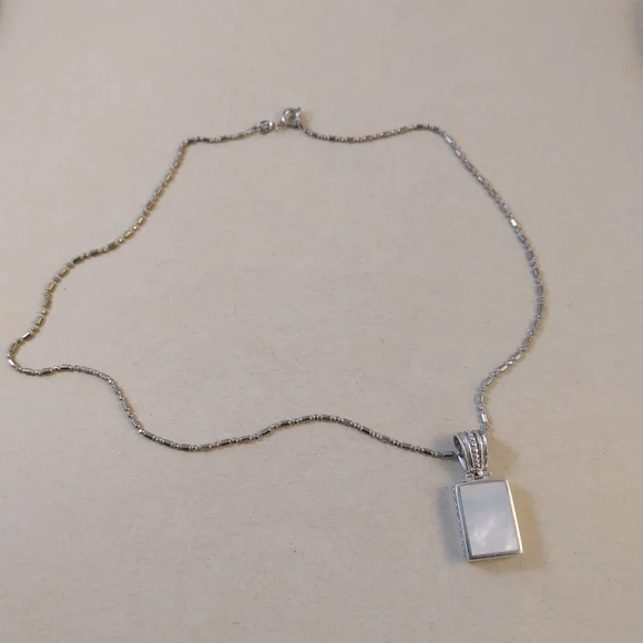Sterling Silver Pendant & 18KGF Necklace - Picture 13 of 16